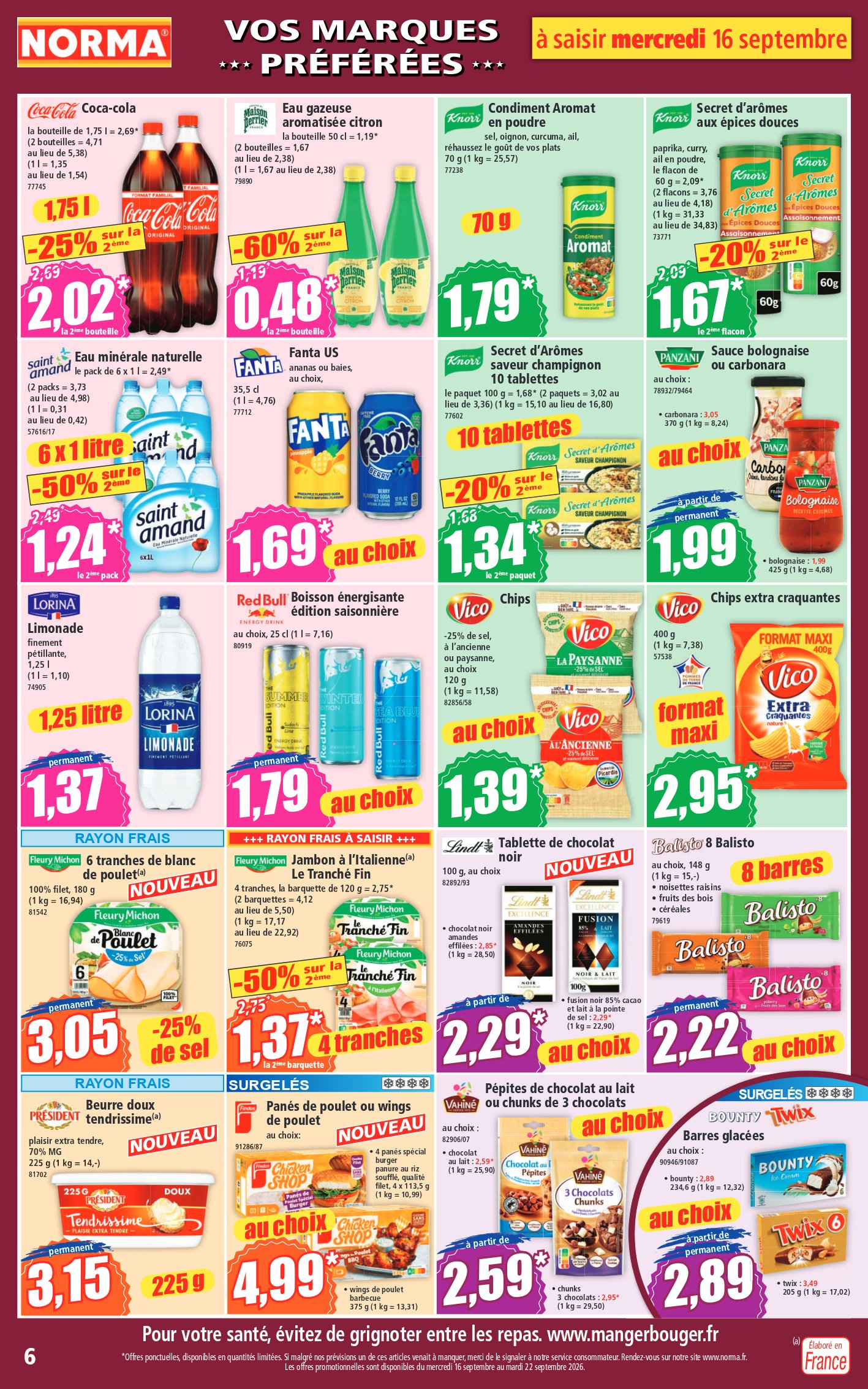 Norma catalog page 6 — 2026-09-16 to 2026-09-16