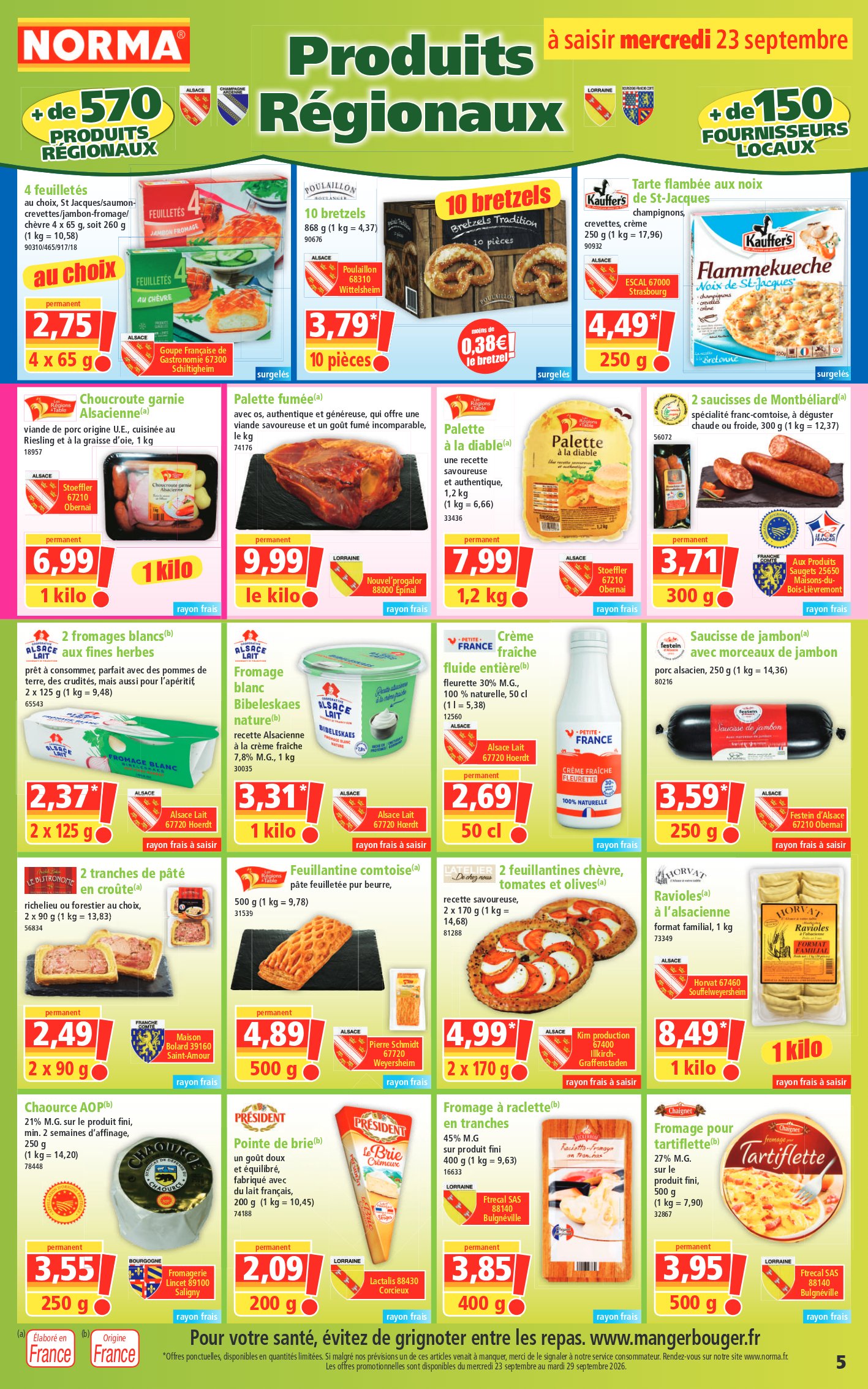 Norma catalog page 5 — 2026-09-23 to 2026-09-23