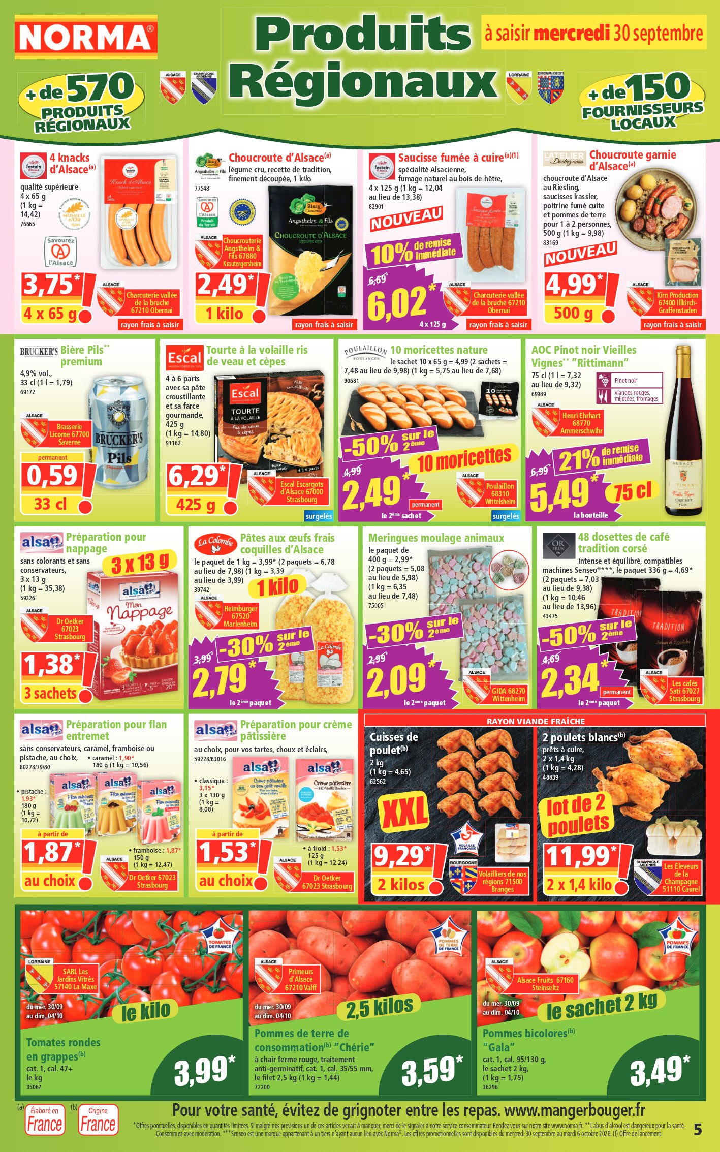 Norma catalog page 5 — 2026-09-30 to 2026-09-30