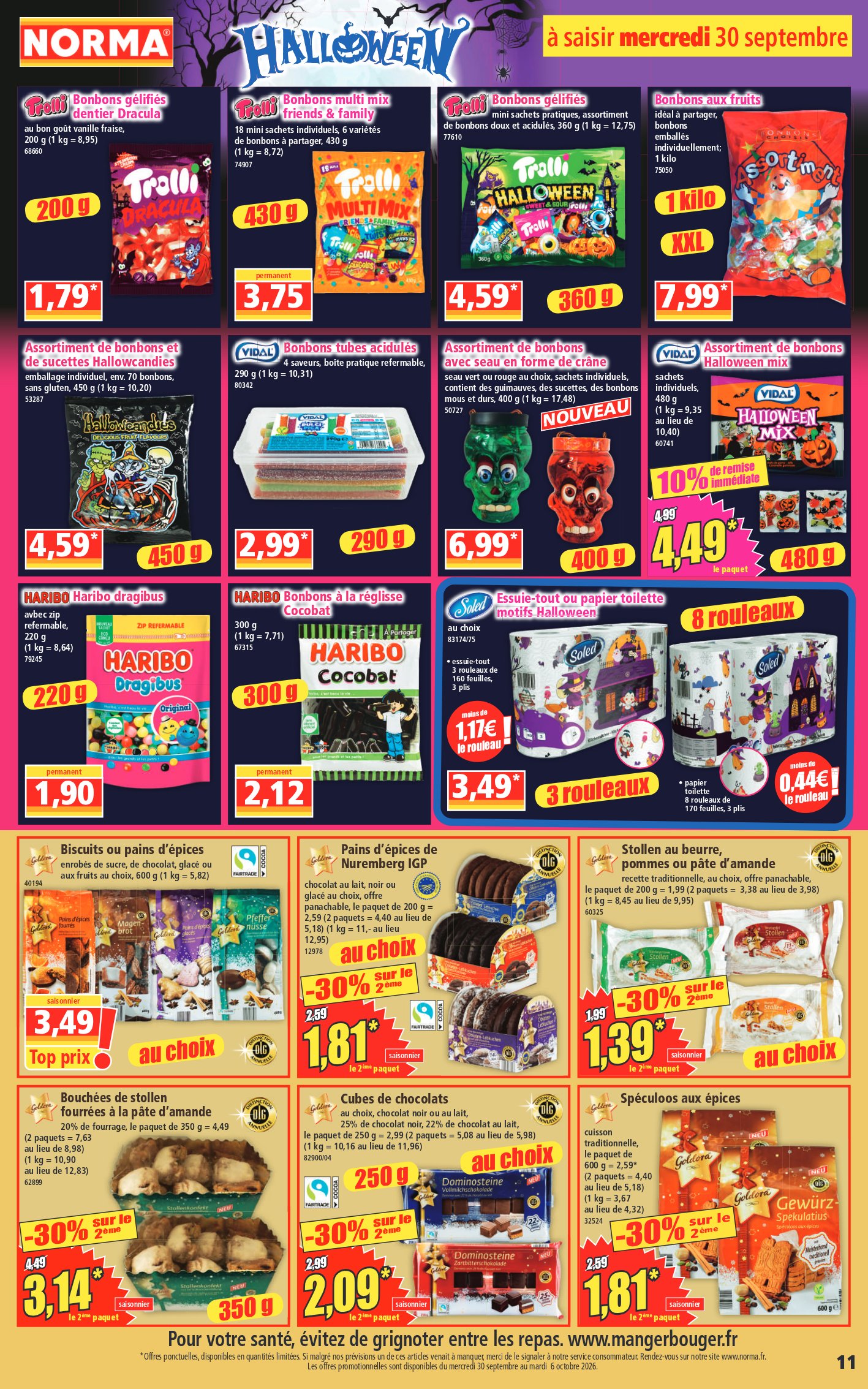 Norma catalog page 11 — 2026-09-30 to 2026-09-30