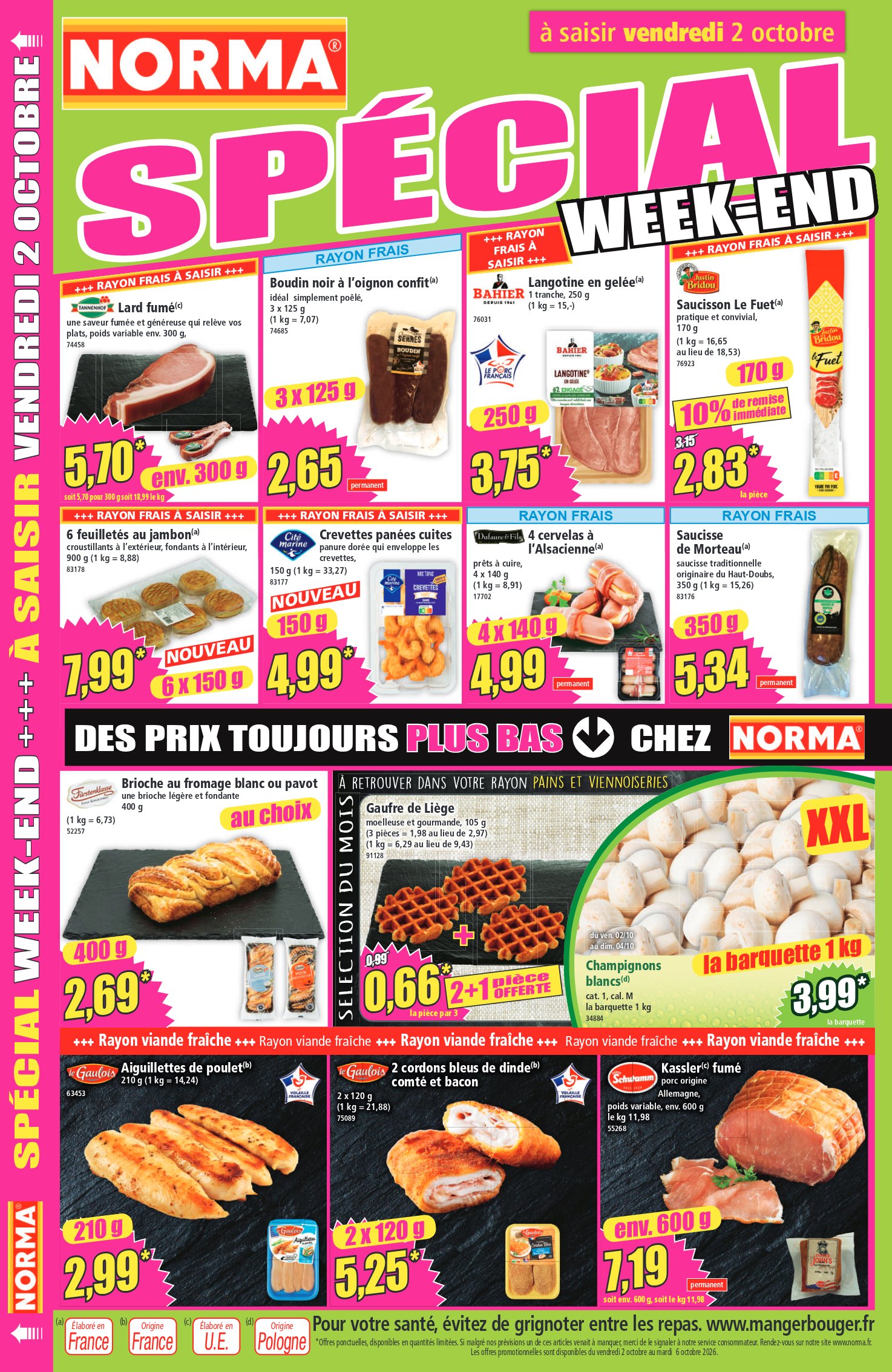 Norma catalog page 14 — 2026-09-30 to 2026-09-30