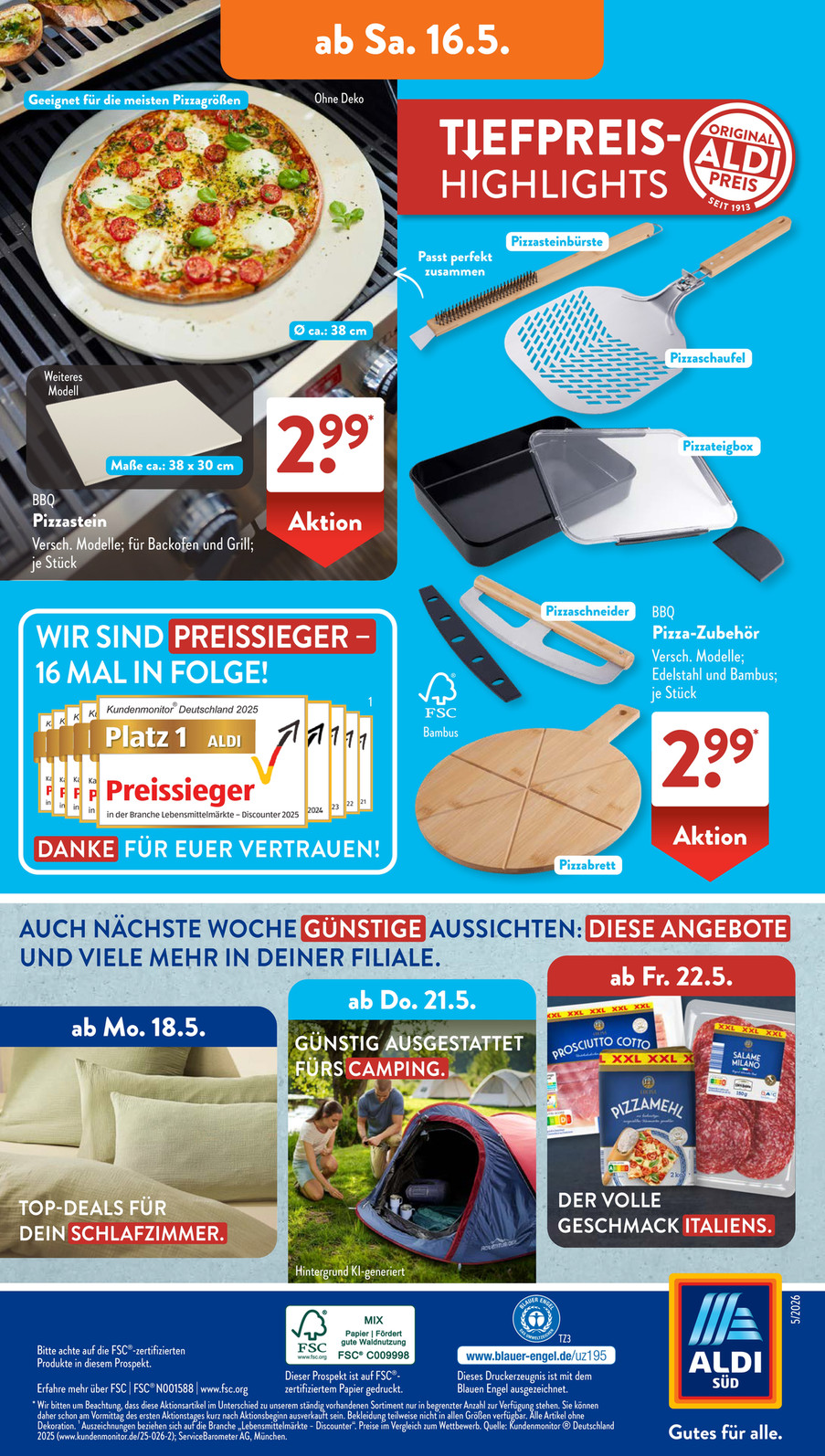 Aldi Sued catalog page 25 — 2026-05-11 to 2026-05-16