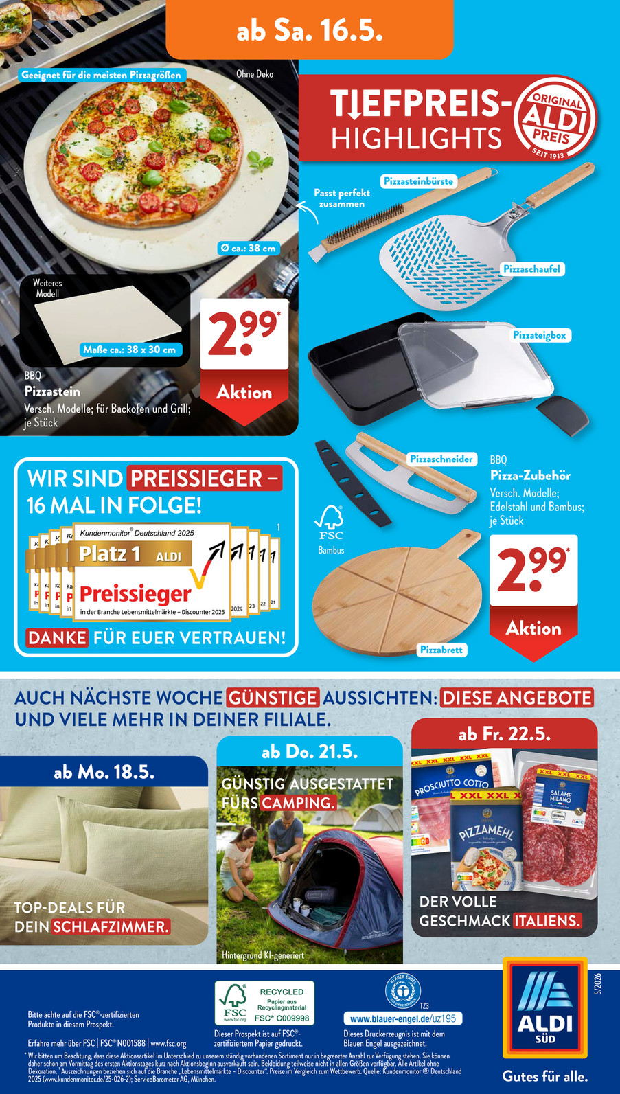 Aldi Sued catalog page 16 — 2026-05-11 to 2026-05-16