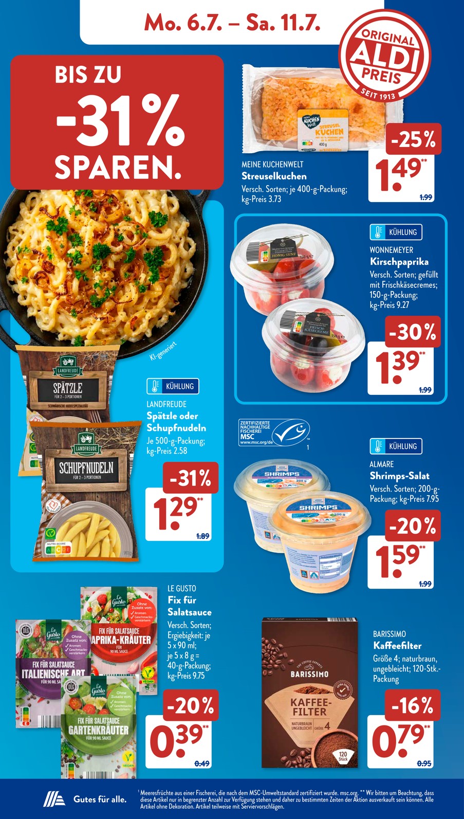 Aldi Sued catalog page 9 — 2026-07-06 to 2026-07-11