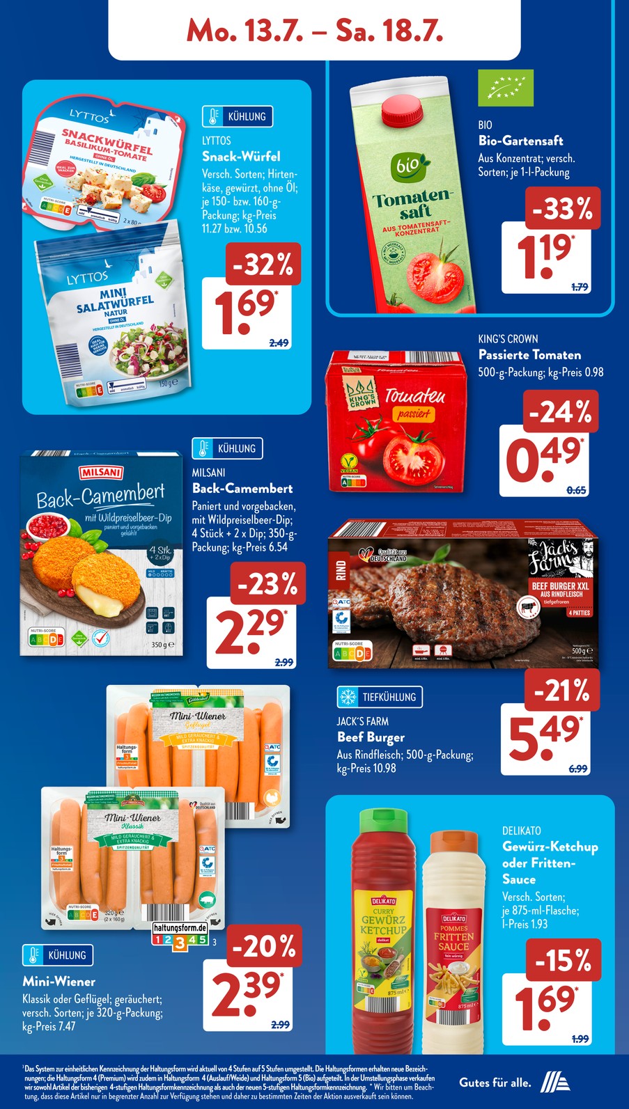 Aldi Sued catalog page 6 — 2026-07-13 to 2026-07-18