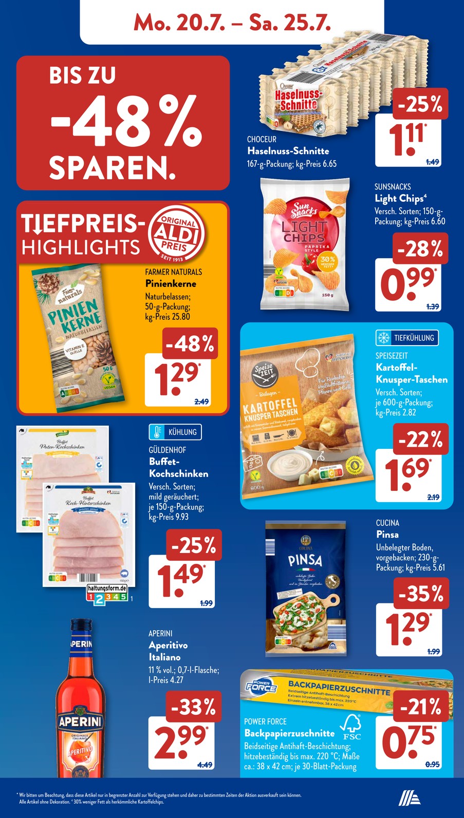 Aldi Sued catalog page 6 — 2026-07-20 to 2026-07-25