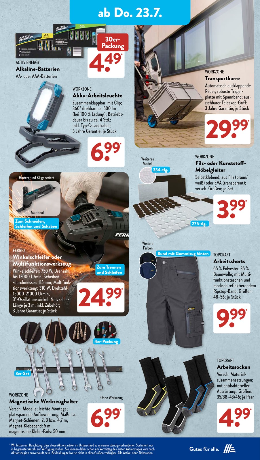 Aldi Sued catalog page 16 — 2026-07-20 to 2026-07-25