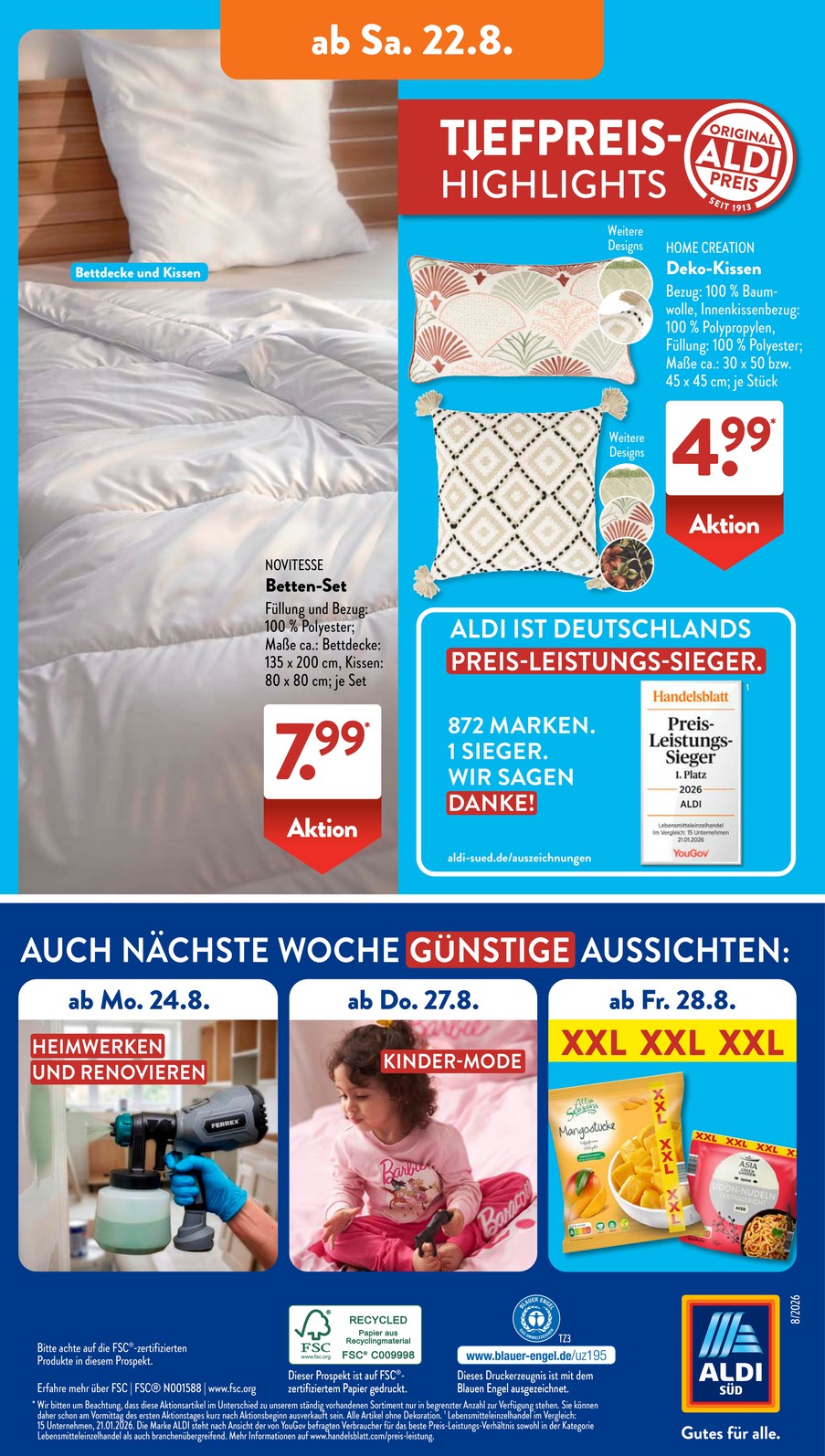 Aldi Sued catalog page 25 — 2026-08-17 to 2026-08-22