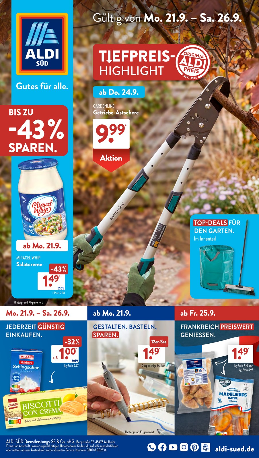 Aldi Sued catalog 2026-09-21 to 2026-09-26