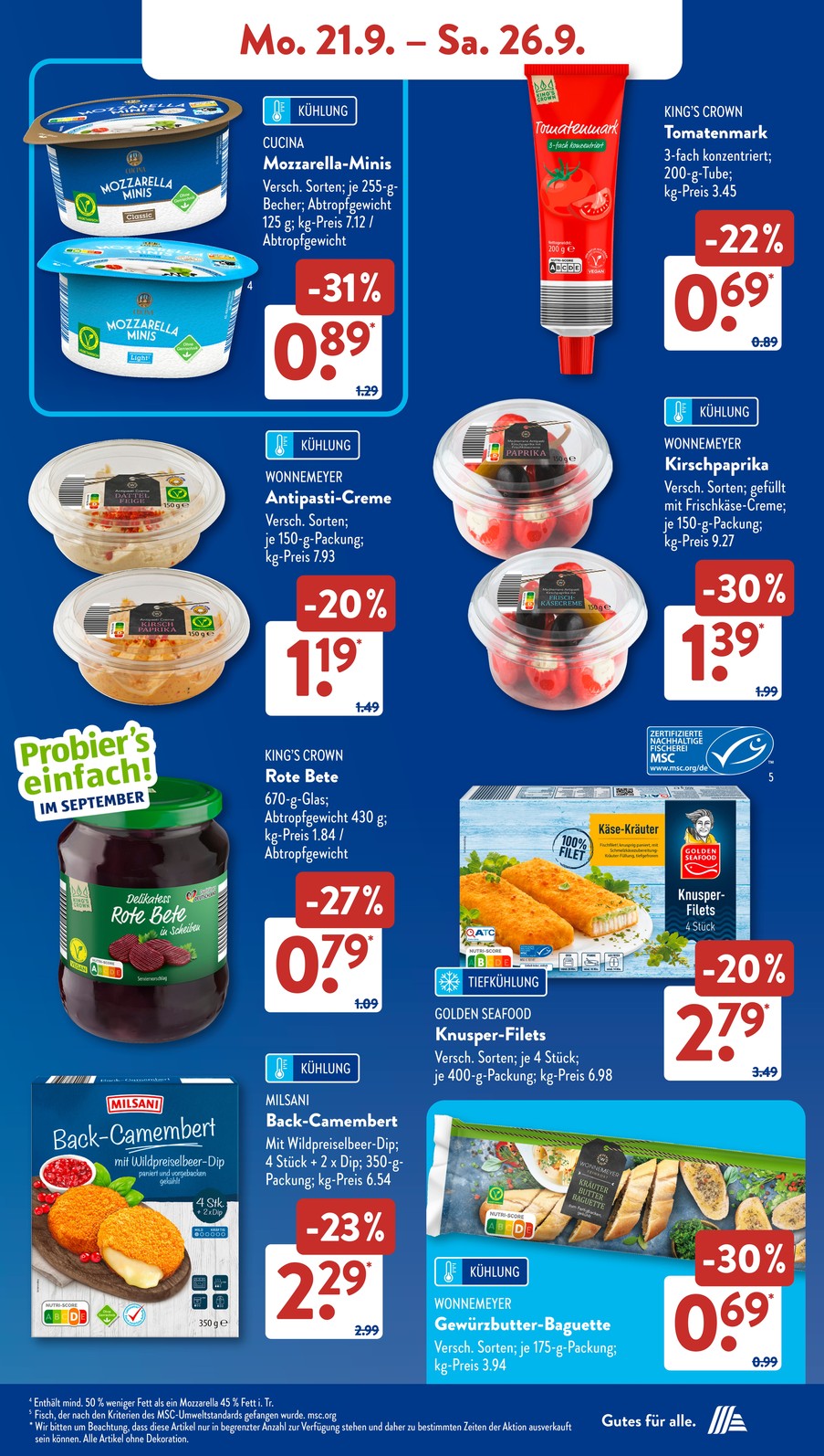 Aldi Sued catalog page 8 — 2026-09-21 to 2026-09-26