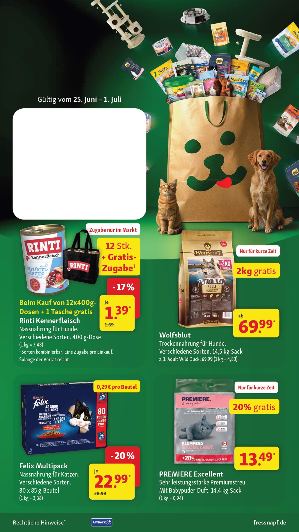 Fressnapf catalog cover