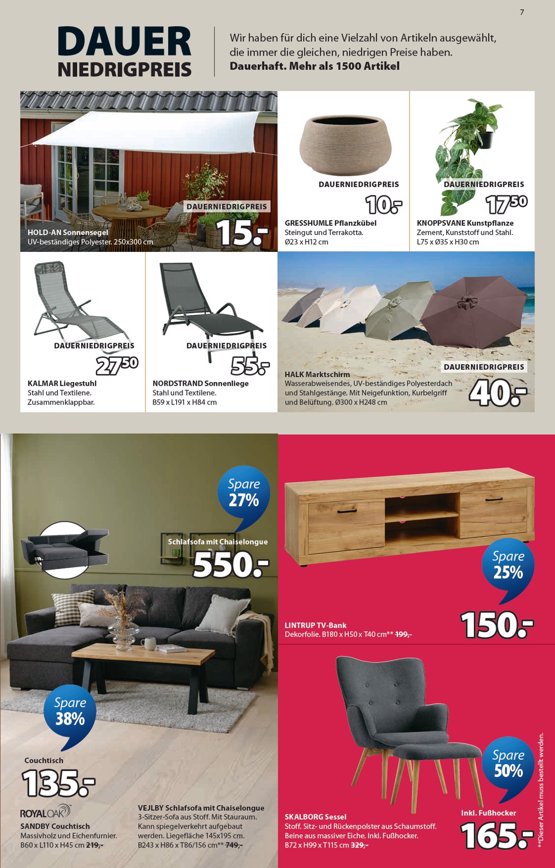Jysk catalog page 8 — 2026-06-07 to 2026-07-11