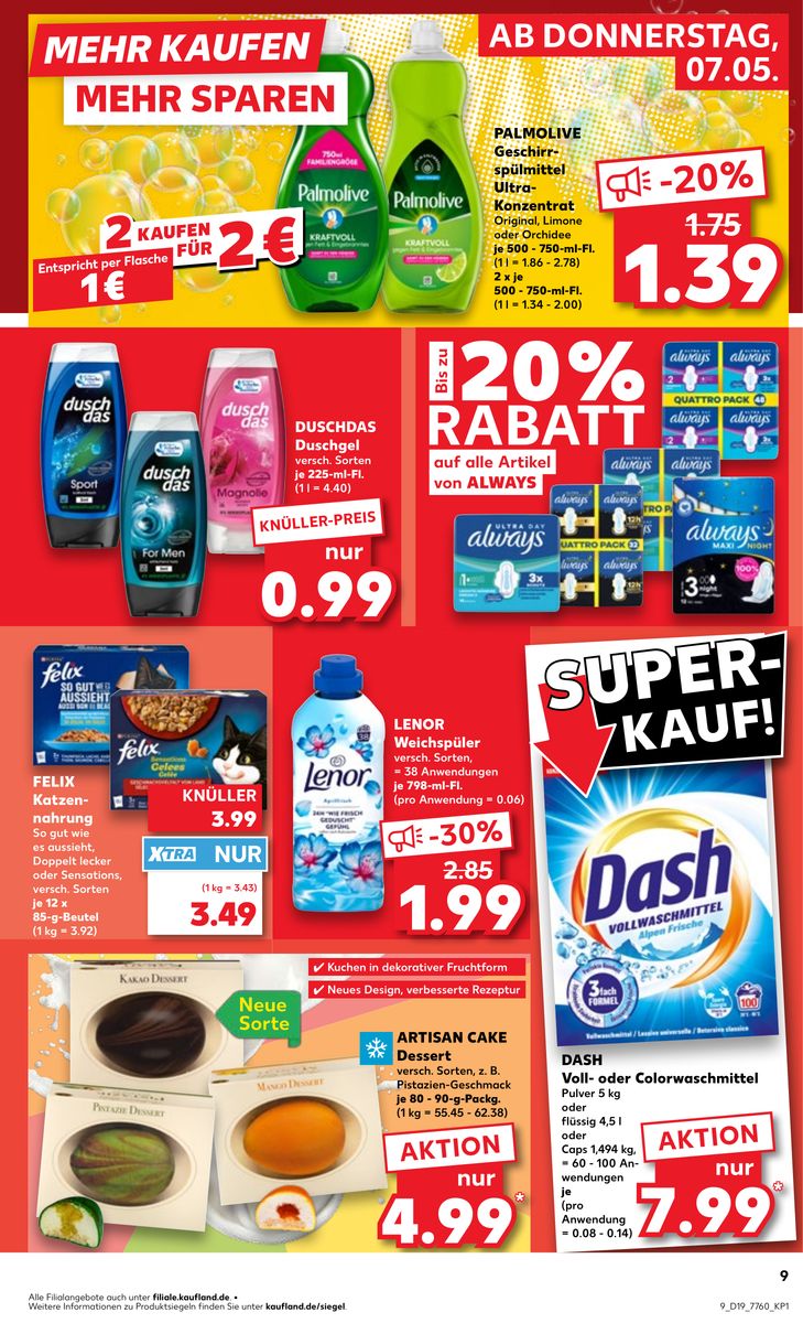 Kaufland catalog page 9 — 2026-05-07 to 2026-05-13