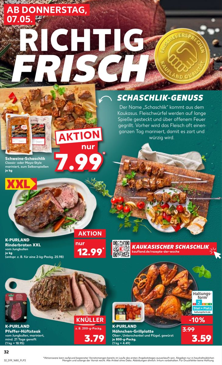 Kaufland catalog page 32 — 2026-05-07 to 2026-05-13