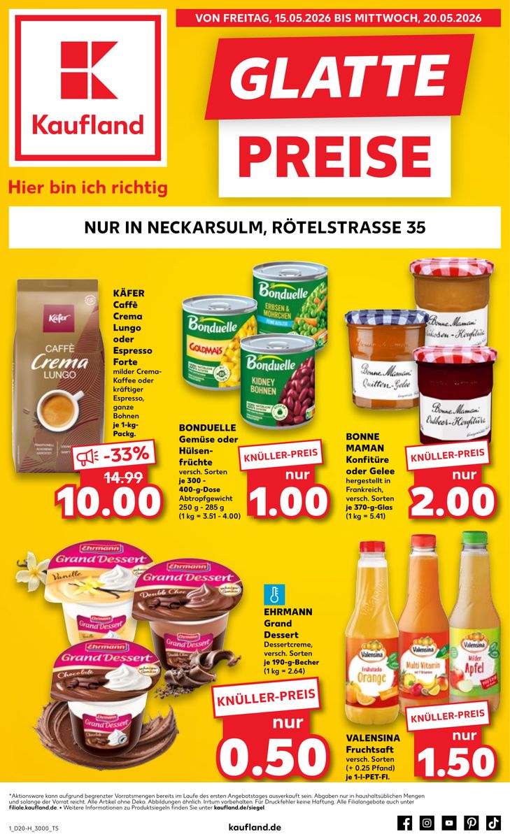 Kaufland catalog 2026-05-15 to 2026-05-20