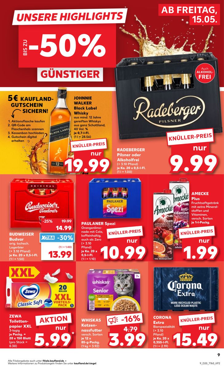 Kaufland catalog page 9 — 2026-05-15 to 2026-05-20