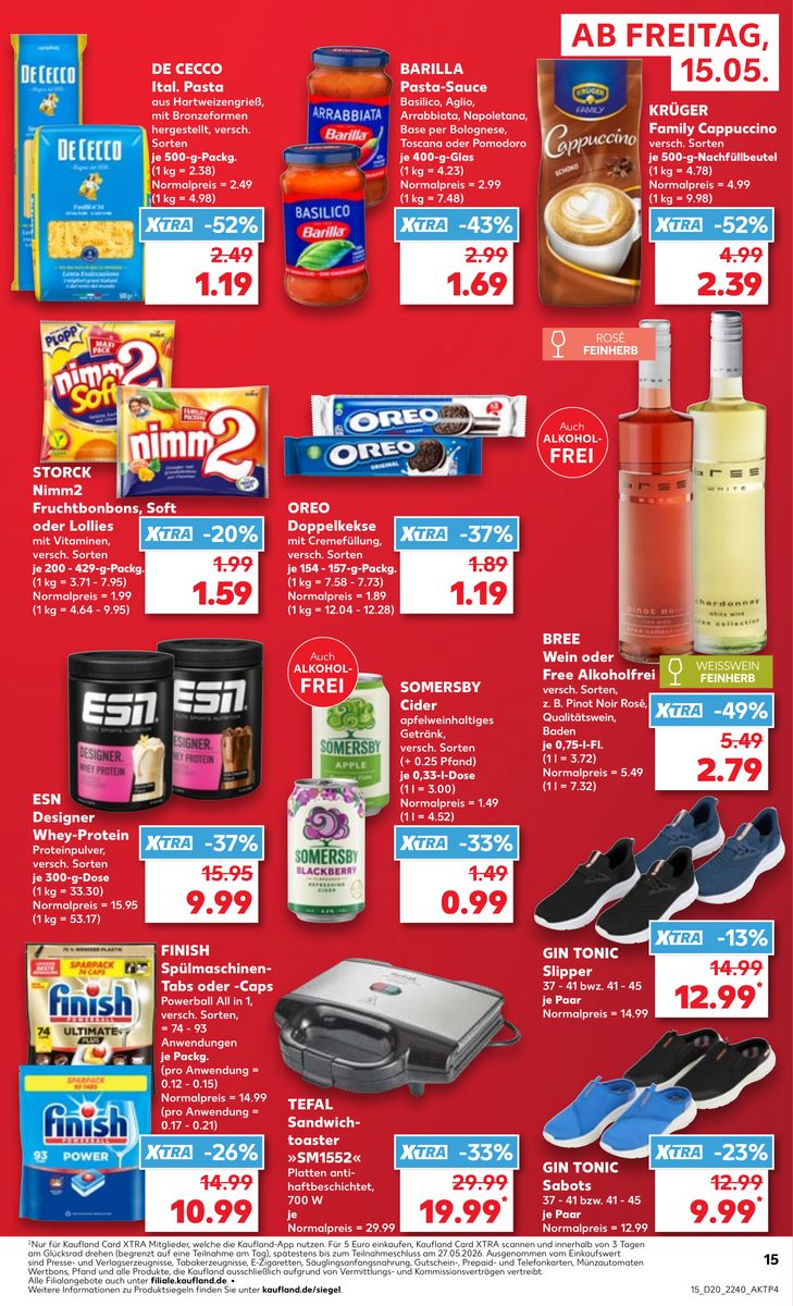 Kaufland catalog page 15 — 2026-05-15 to 2026-05-20
