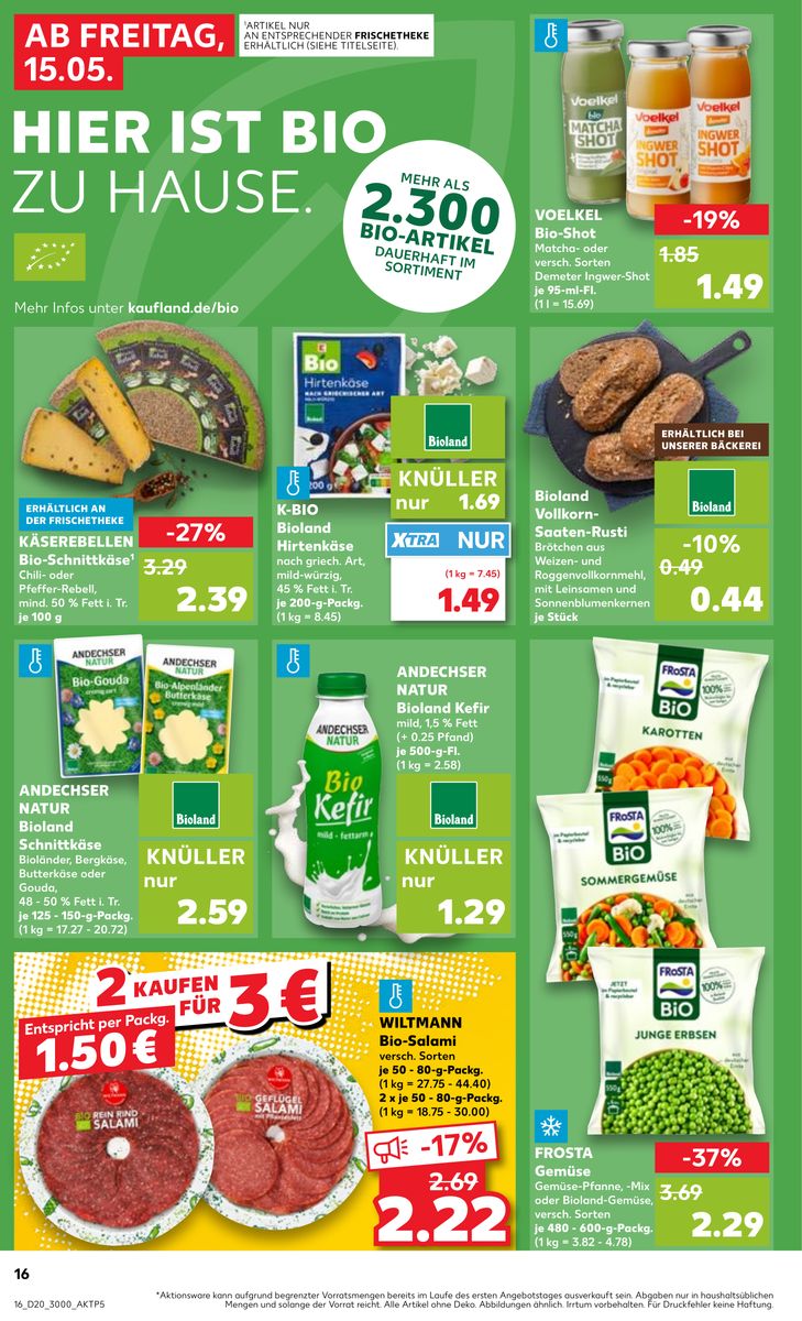 Kaufland catalog page 16 — 2026-05-15 to 2026-05-20