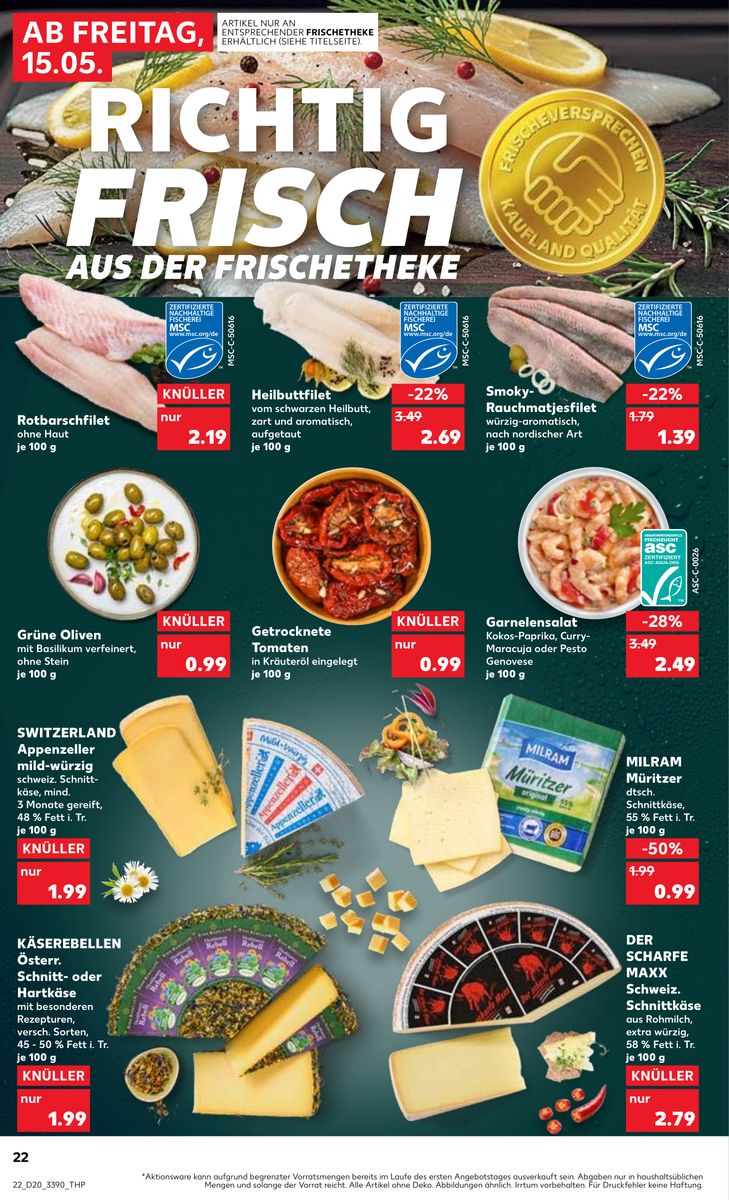 Kaufland catalog page 22 — 2026-05-15 to 2026-05-20