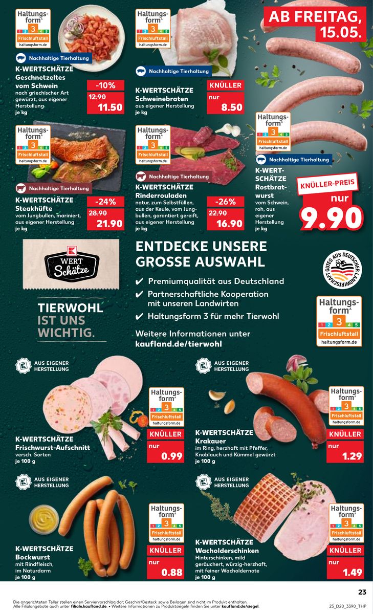 Kaufland catalog page 23 — 2026-05-15 to 2026-05-20