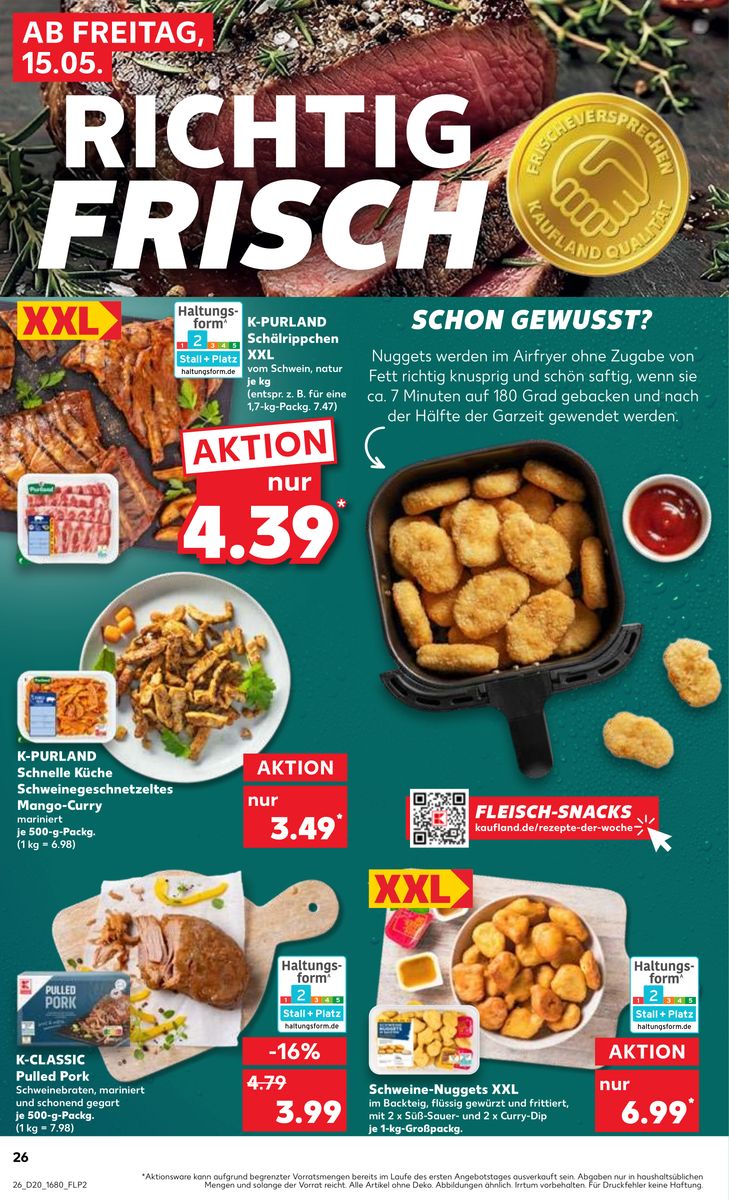 Kaufland catalog page 26 — 2026-05-15 to 2026-05-20