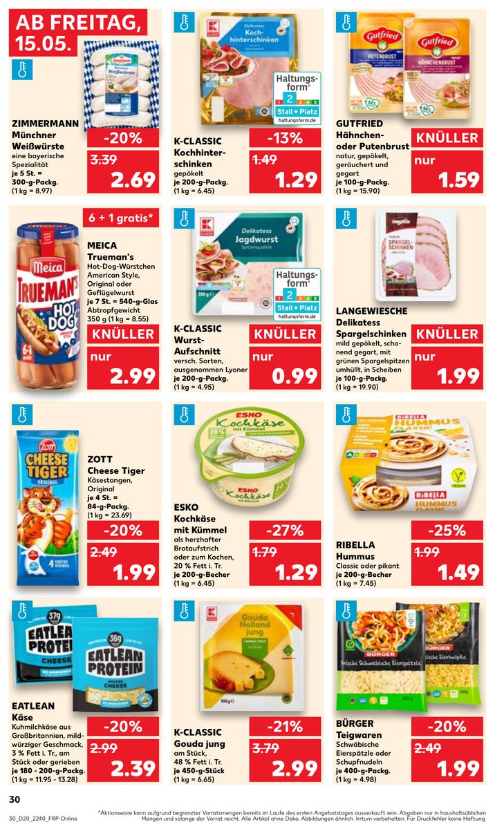 Kaufland catalog page 30 — 2026-05-15 to 2026-05-20