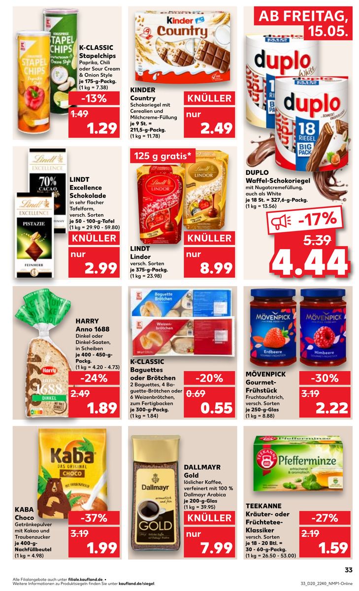 Kaufland catalog page 33 — 2026-05-15 to 2026-05-20