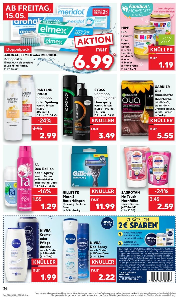 Kaufland catalog page 36 — 2026-05-15 to 2026-05-20