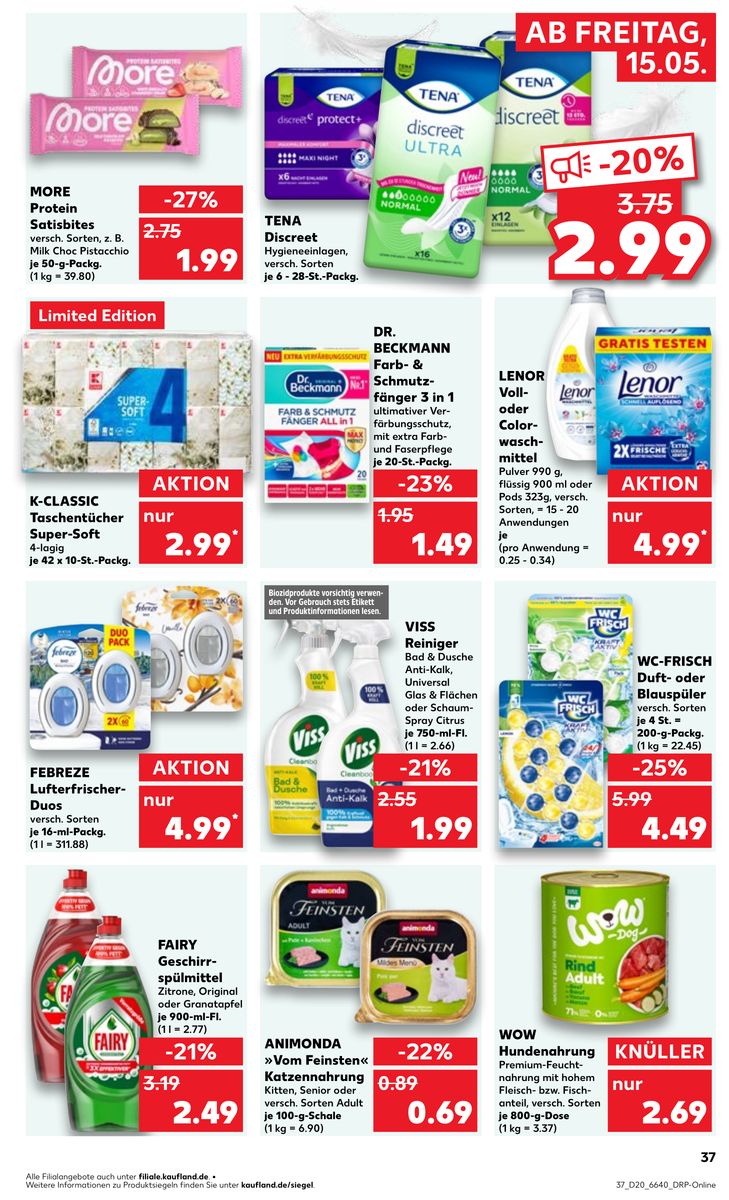 Kaufland catalog page 37 — 2026-05-15 to 2026-05-20