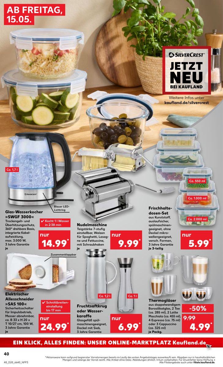 Kaufland catalog page 40 — 2026-05-15 to 2026-05-20