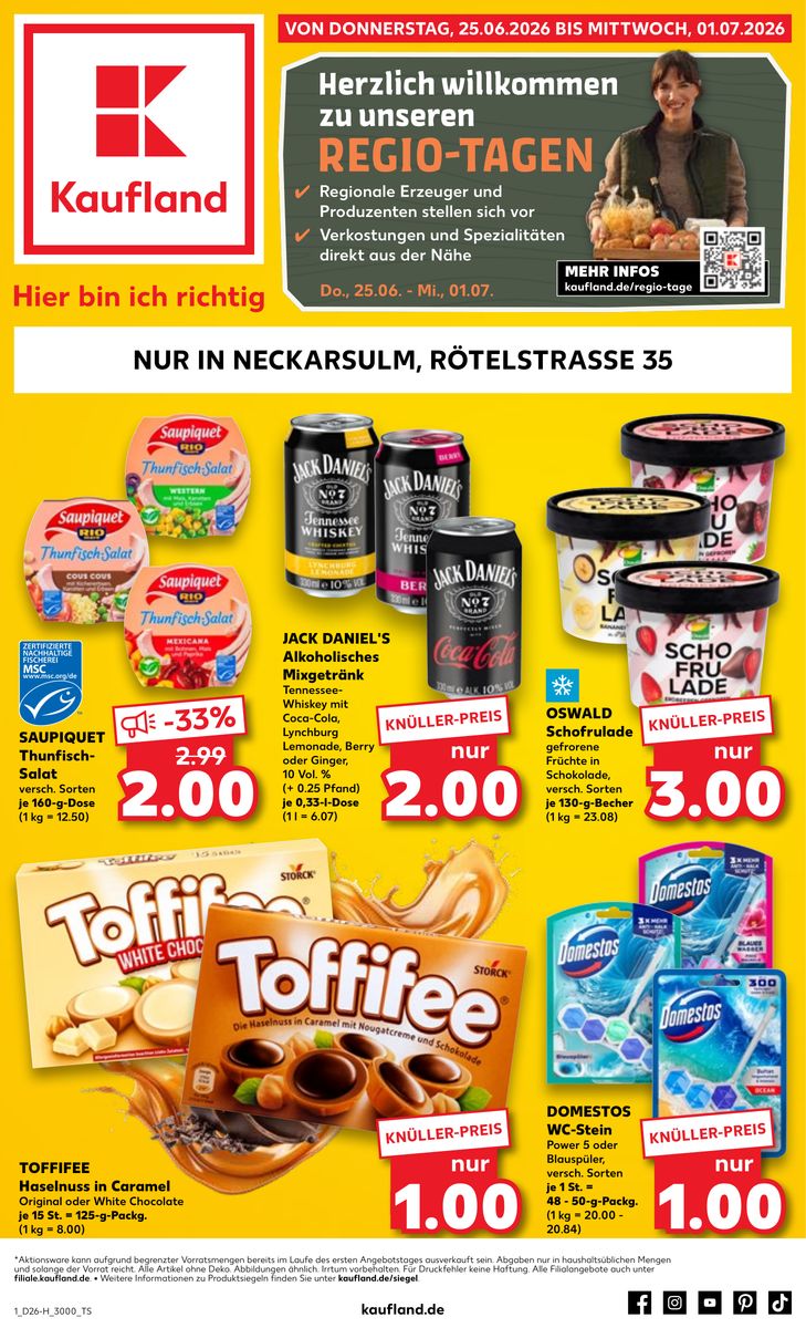 Kaufland catalog 2026-06-25 to 2026-07-01