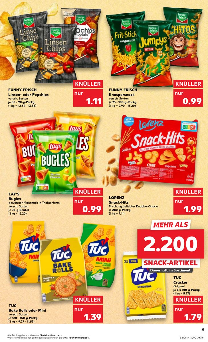 Kaufland catalog page 5 — 2026-06-25 to 2026-07-01