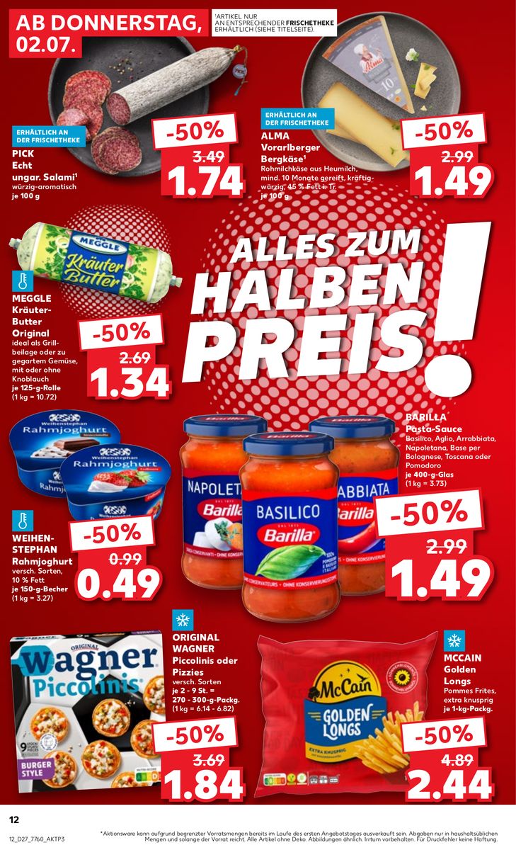 Kaufland catalog page 12 — 2026-07-02 to 2026-07-08
