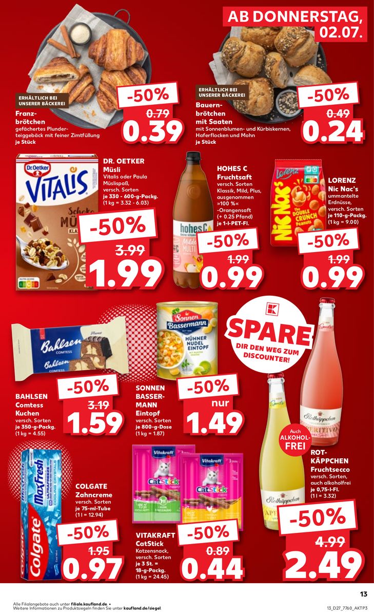 Kaufland catalog page 13 — 2026-07-02 to 2026-07-08