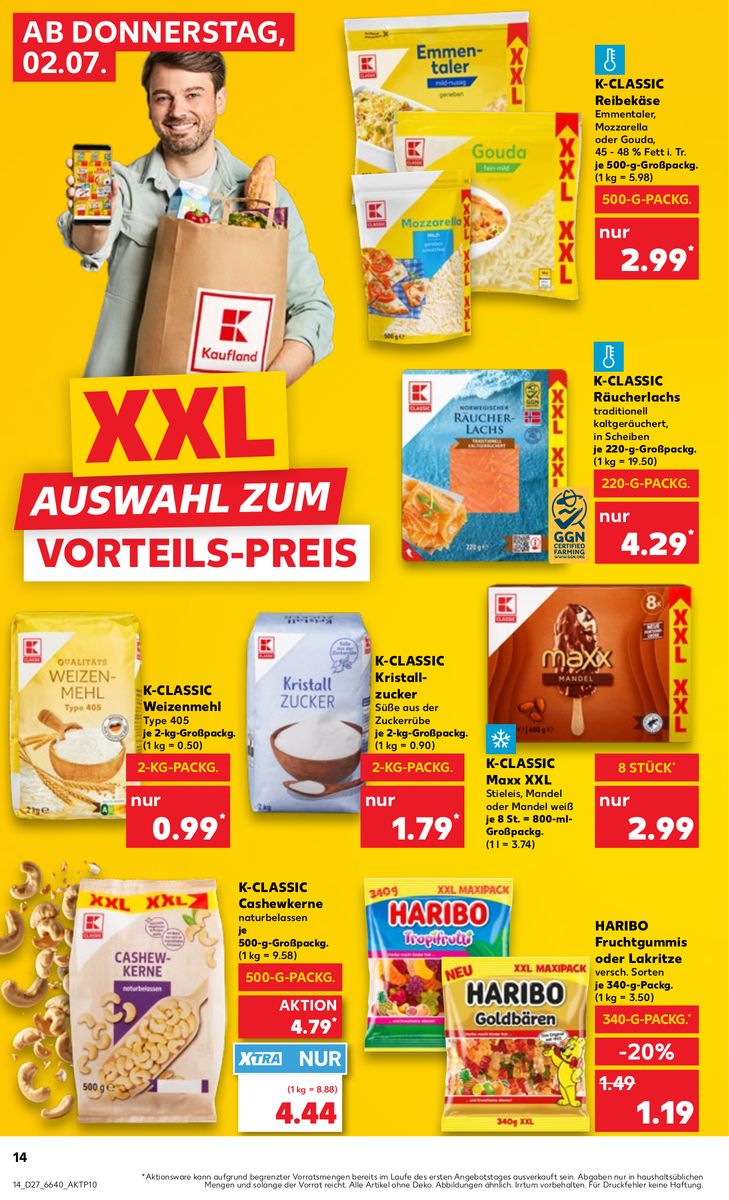Kaufland catalog page 14 — 2026-07-02 to 2026-07-08