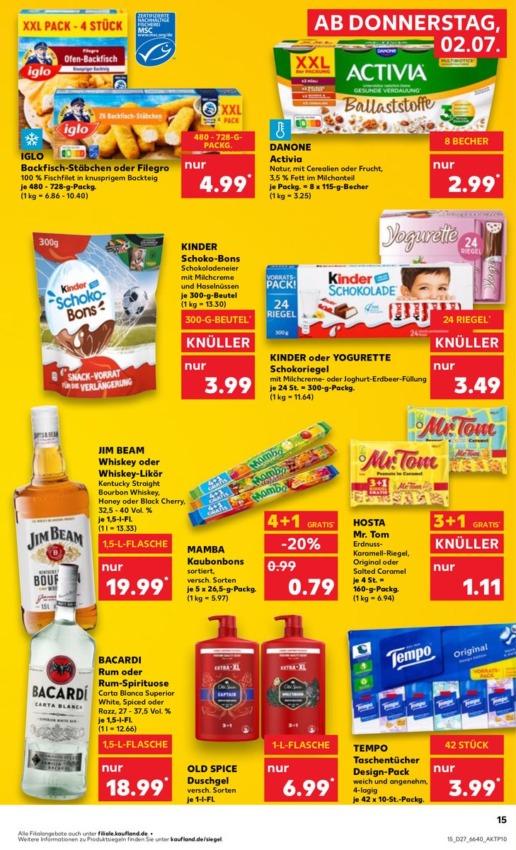 Kaufland catalog page 15 — 2026-07-02 to 2026-07-08
