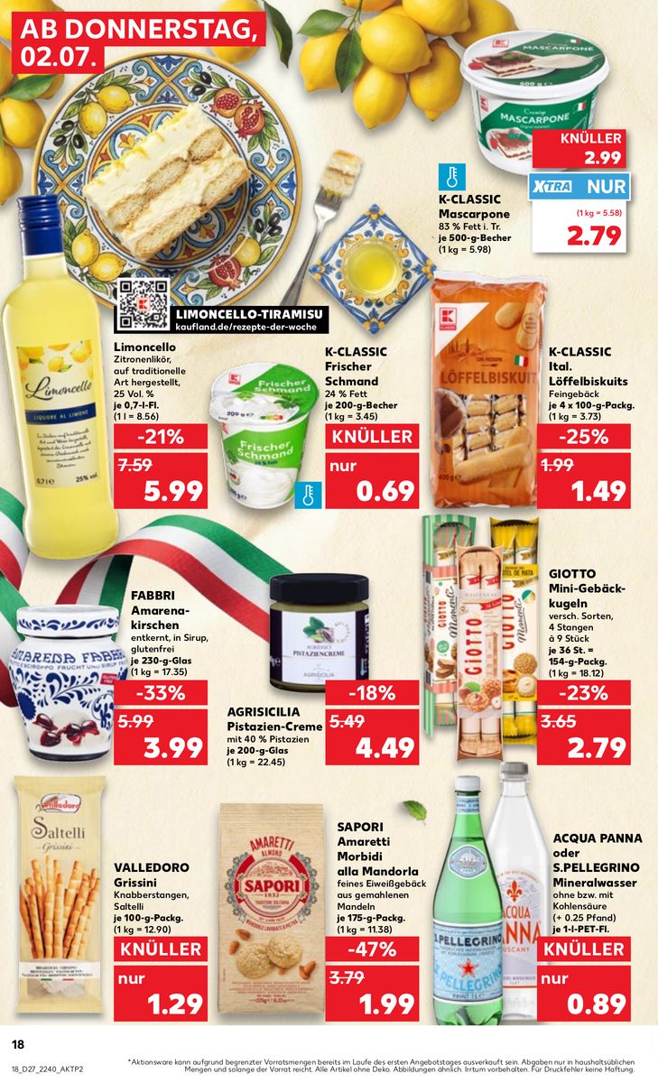 Kaufland catalog page 18 — 2026-07-02 to 2026-07-08