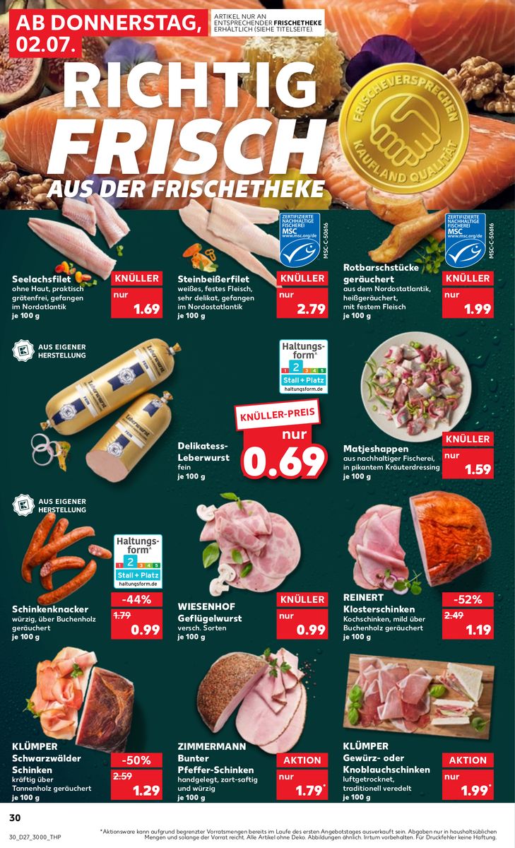 Kaufland catalog page 30 — 2026-07-02 to 2026-07-08