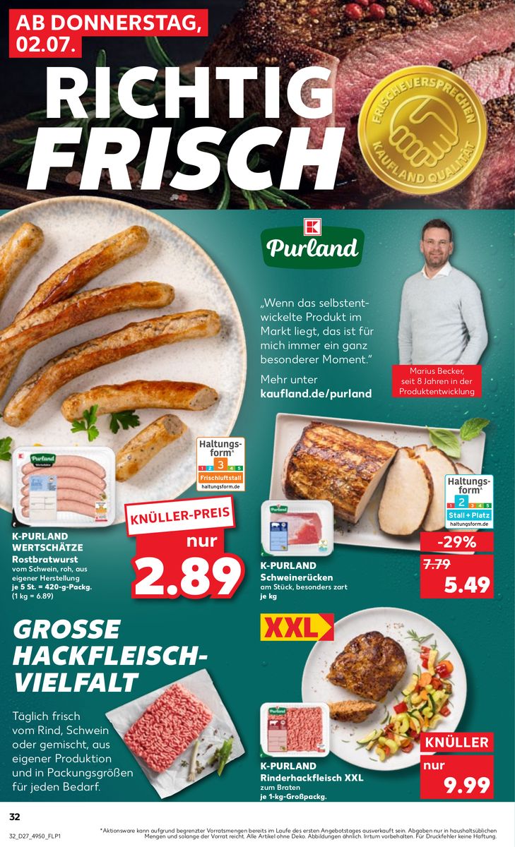 Kaufland catalog page 32 — 2026-07-02 to 2026-07-08