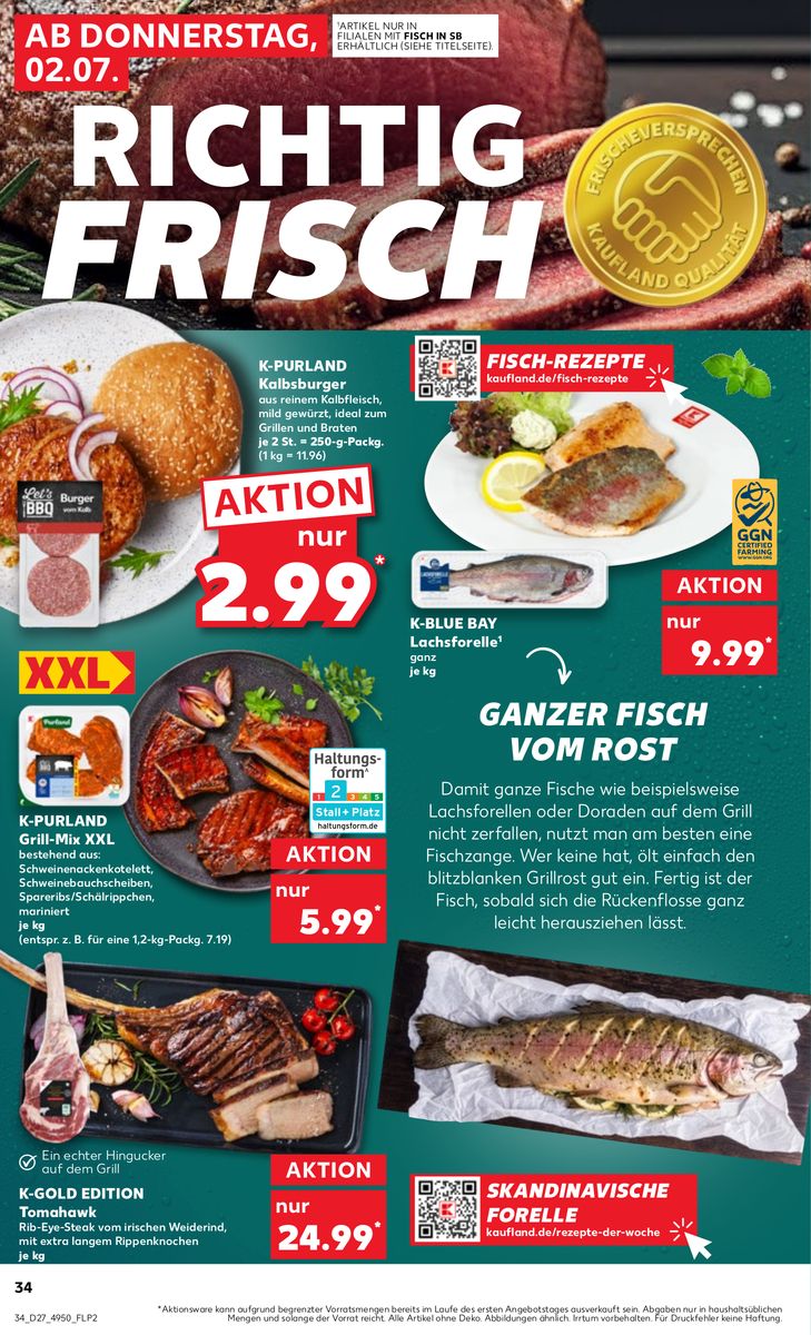 Kaufland catalog page 34 — 2026-07-02 to 2026-07-08