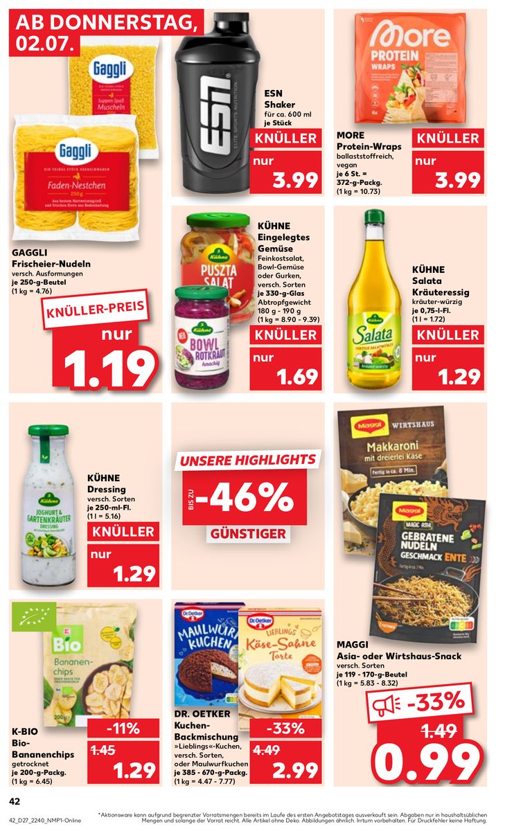 Kaufland catalog page 42 — 2026-07-02 to 2026-07-08