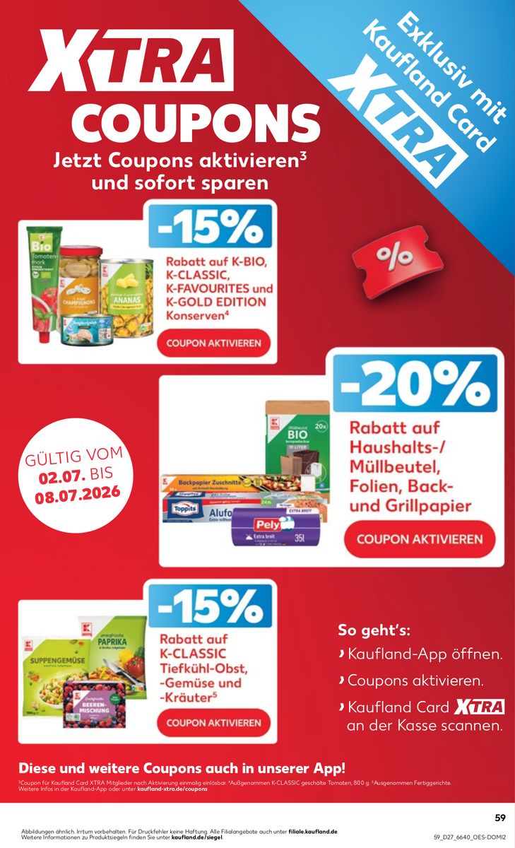 Kaufland catalog page 63 — 2026-07-02 to 2026-07-08