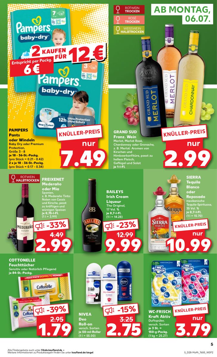 Kaufland catalog page 5 — 2026-07-06 to 2026-07-08