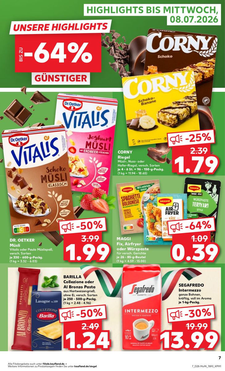 Kaufland catalog page 7 — 2026-07-06 to 2026-07-08