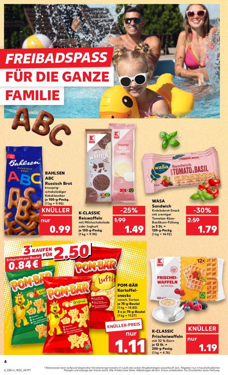 Kaufland catalog page 4 — 2026-07-09 to 2026-07-15