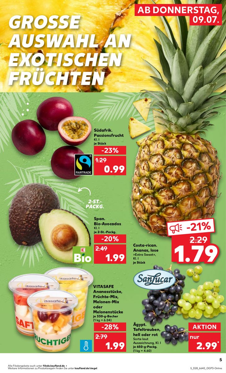 Kaufland catalog page 5 — 2026-07-09 to 2026-07-15