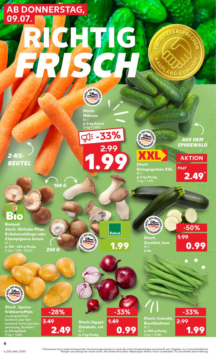 Kaufland catalog page 6 — 2026-07-09 to 2026-07-15