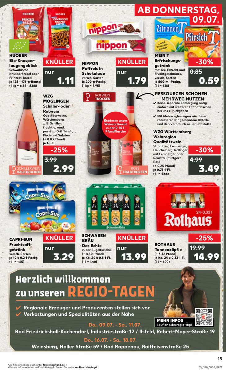 Kaufland catalog page 15 — 2026-07-09 to 2026-07-15