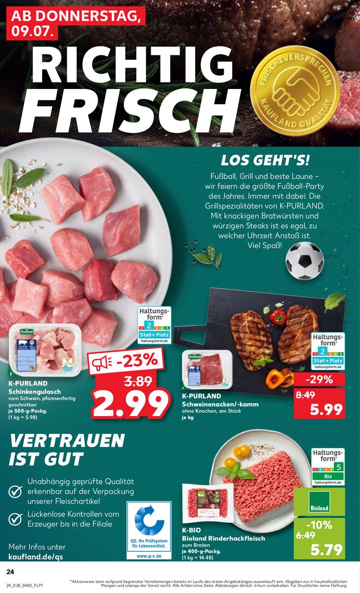Kaufland catalog page 24 — 2026-07-09 to 2026-07-15