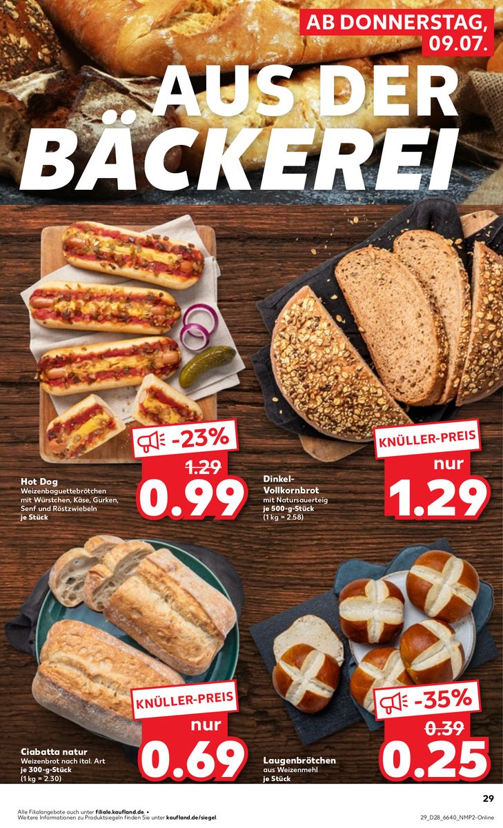 Kaufland catalog page 29 — 2026-07-09 to 2026-07-15